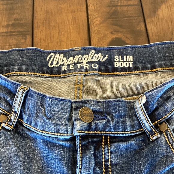 Wrangler Retro Slim Boot 32x34 - Picture 4 of 10